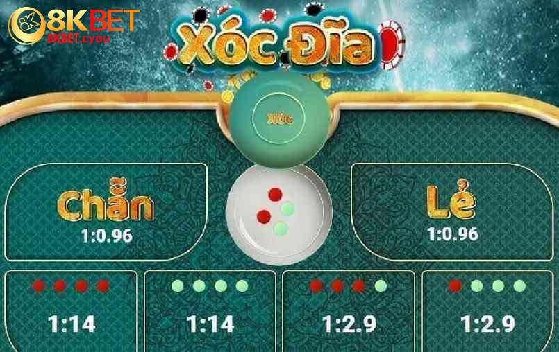 Giới thiệu về game xóc đĩa online tại 8KBET